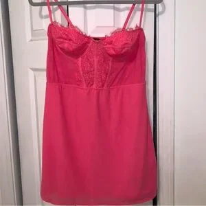 white christmas dresses Guizio Scarlett Corset Wrap Mini Dress Red Love / S